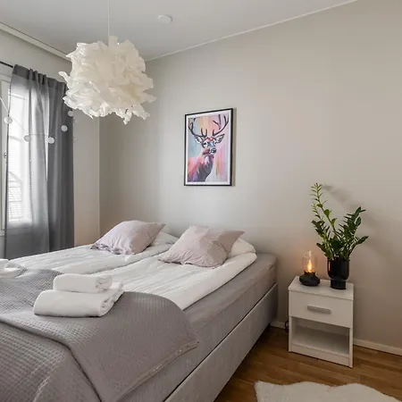 Ihana Kaksio Saunalla Ja Isolla Parvekkeella 公寓 *