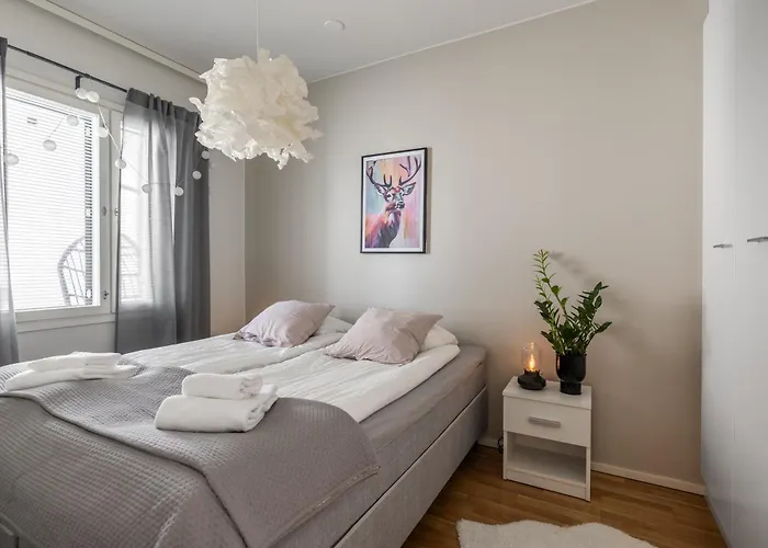 Ihana Kaksio Saunalla Ja Isolla Parvekkeella Lägenhet *